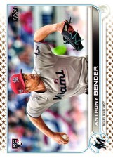 2022 Topps #160b Anthony Bender Gold Stars RC