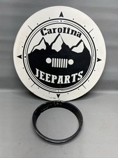 Set Of Headlight Lamp Trim Bezels Driver Pass Oem 97-06 Jeep Wrangler Tjlj Set Of Headlight Lamp Trim Bezels Driver Pass Oem 97-06 Jeep Wrangler Tjlj