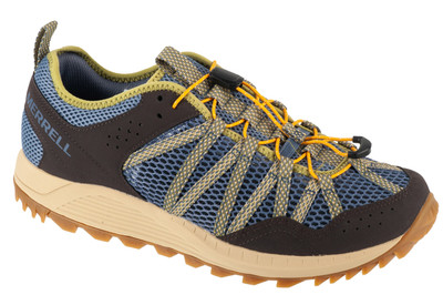 Trekkingschuhe Herren, Merrell Wildwood Aerosport, Grau