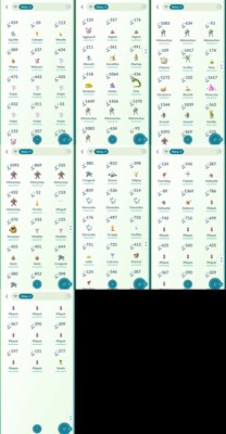 Pokémon Go Acc Level 61 +78 Shiny +3.5m Stardust