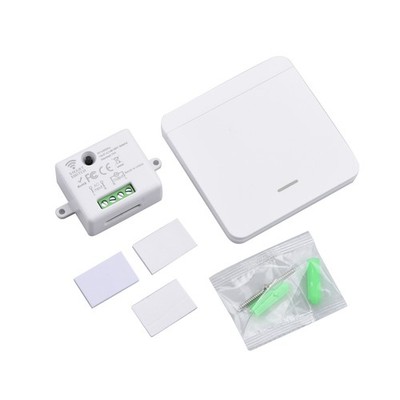 433MHz Wireless Light Switch Wall Panel Remote Control Lamp Receiver Tool Kit
