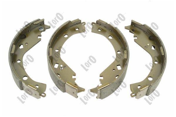 ABAKUS Brake Shoe Set 231-05-091 For Toyota, Reinforced, Without Lever