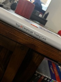 SEGA Dreamcast Sonic Adventure Limited Run Trading Card Binder & Storage Box