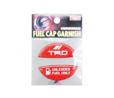 TRD TOYOTA OEM Original Tankdeckel Garnitur rot (für Benzinfahrzeuge) MS010-0...