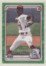 2020 Bowman Draft Green Border 97/99 Tink Hence #BD-86 fc1