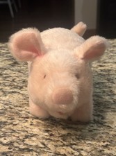 Vintage 1986 Pudgey The Piglet Walking Oinking Not Working