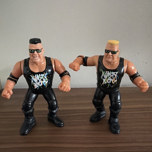WWF/WWE Hasbro Nasty Boys Knobbs and Sags Action F...