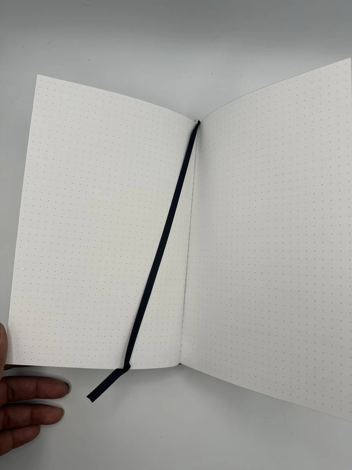 2-Pack Shine On! Hardcover Dotted Journal Notebook Set Black & Gold A5 - Image 4 of 4