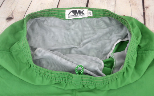 MOUNTAIN KHAKIS Men's 100% Nylon Mesh Lined Swimming Trunks SIZE LARGE Green - Picture 4 of 6
