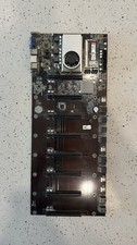 8x PCIE BTC-37 Mining Motherboard With Intel Celeron  4gb DDR3 Kingston HyperX