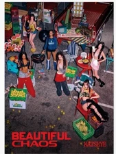 KATSEYE – BEAUTIFUL CHAOS [BEAUTIFUL Ver.] – CD + Photobook + Photocard