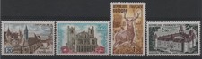 FRANCE 1972: N° 1712-1713-1725-1726  CHARLIEU/ST-JUST/SOLOGNE/BAZOCHES-NEUF**TTB