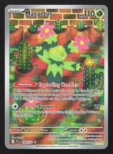 Maractus 160/159 Journey Together Holo Illustration Rare IR Pokemon Card NM