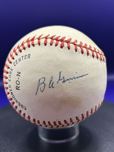 BURLEIGH GRIMES SIGNED AUTOGRAPHED ML BASEBALL! HOF! - Picture 1 of 7