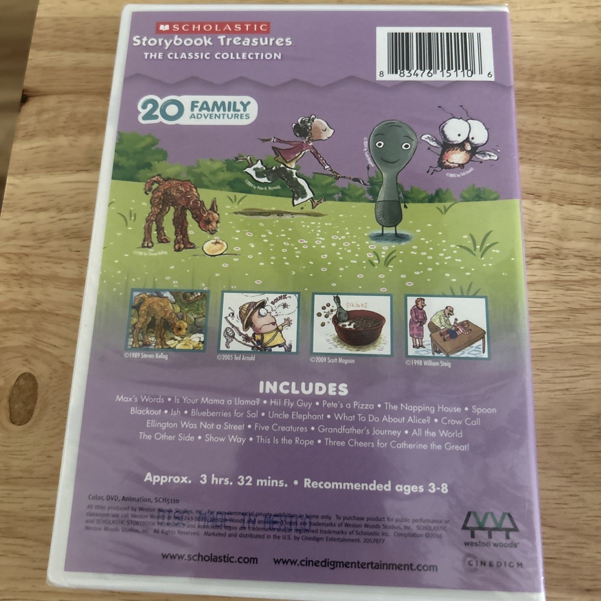 キッズ・ファミリー Treasury of 20 Storybook Classics DVD Amazon.com: 20 Fairy Tales: Scholastic Storybook Treasures