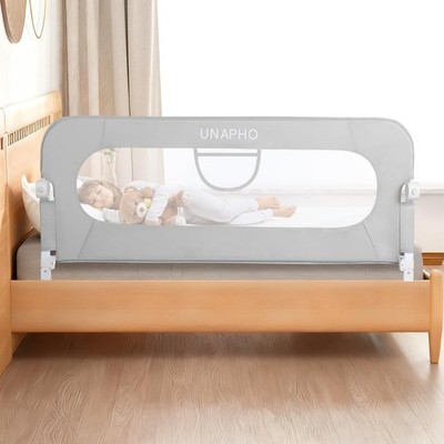 Bed Rail for Toddlers,Swing Down Kids Beds Rails Guard for Twin,Full,Queen,Bu...