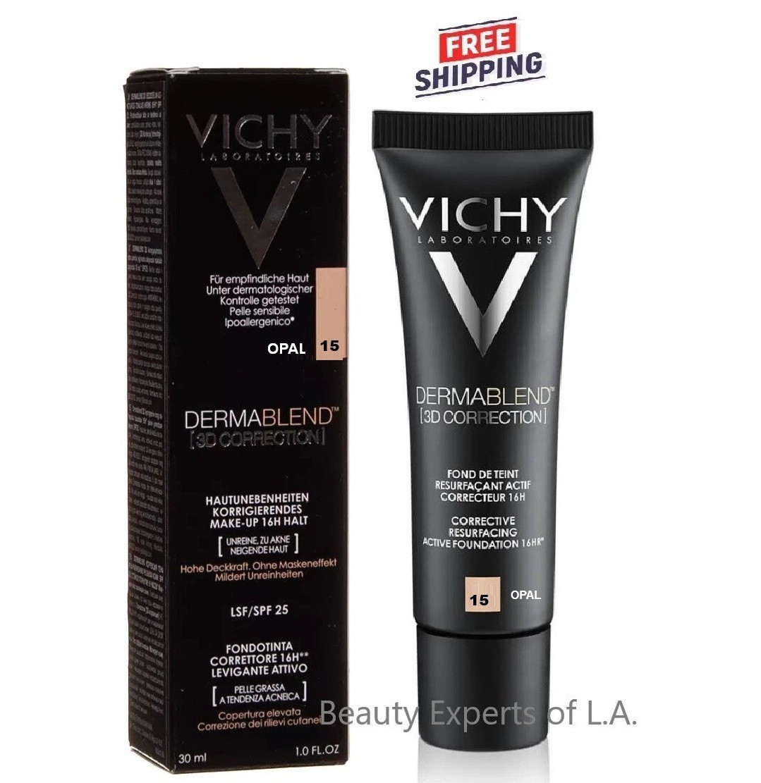 3D Vichy Dermablend 3D corrective fondation 16HR 30ml Shade Opal 15 9290₽