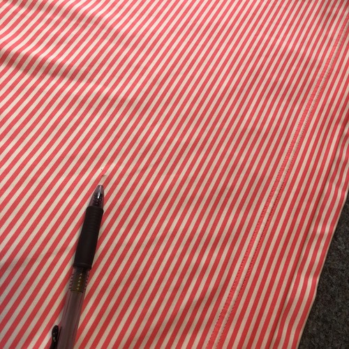 Footjoy Polo Camicia Uomo XXL 2XL Rosa Righe Golf Manica Corta Performance - Foto 4 di 13