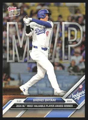2024 Topps Now MVP Shohei Ohtani #OS-6 JW1-98 | eBay