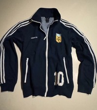 Argentina AFA National Team Adidas Rare Mens Full Zip Jacket L Mint Condition