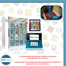 Cartouche Multijeux 482 En 1 Pour Nintendo DS, DSL, DSi, 3DS, 2DS XL/LL