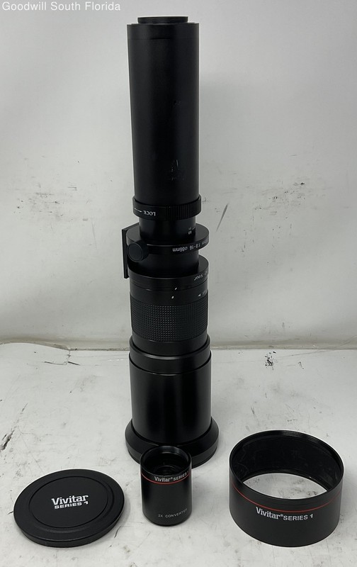 Vivitar Series 1 MZ-5000 Black f=650-1300mm 1:8-16 Super Telephoto Zoom Lens NCL