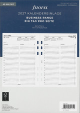 Filofax Kalendereinlage DIN A5 /1 Tag /1 Seite deutsch 2027 Art. Nr. 27-68546