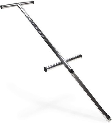 Portable 36-Inch Soil Sampler Probe   Stainless Steel with Comfortable Footrests