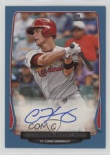 2013 Bowman Prospect Auto Retail Blue 485/500 Carson Kelly #BPA-CK Auto 4g8