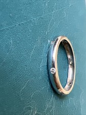 Pretty Silver And Diamond Ring