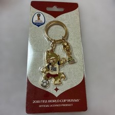 Llavero de oro de la Copa Mundial de la FIFA Rusia 2018 coleccionable sin abrir