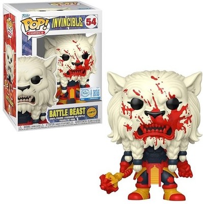 Funko Pop! Invincible Battle Beast Chase (54)    mit Schutzhüllen   Top Zustand