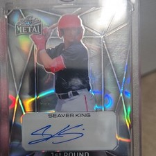 2024 Leaf Metal - Seaver King 1st Round Gems Autograph #1RGSK-1 Baseball Card