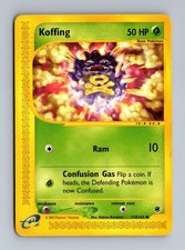 Koffing Expedition Base Set 114/165 MP Pokemon 2002