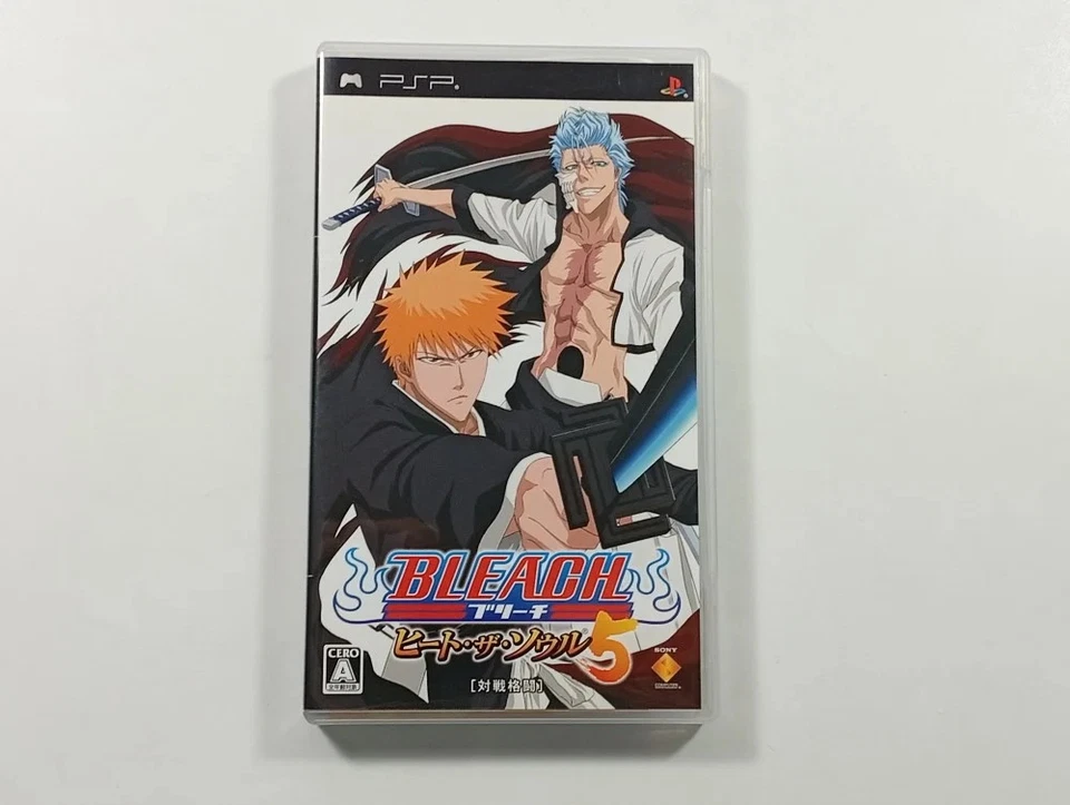 BLEACH HEAT THE SOUL 5 SONY PLAYSTATION PORTABLE (PSP) JAPAN OCCASION, photo 1 sur 4