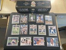 1993 Upper Deck Baseball+Jeter 🌟GOLD🌟 Hologram Complete Set MINT Case Pull!
