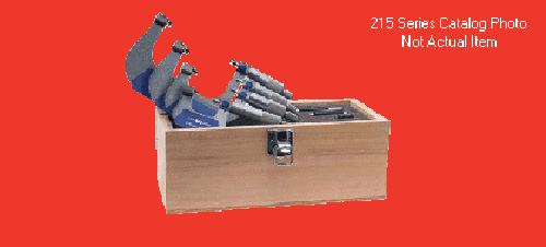 Wilson Wolpert 215-03BL Basic Outside Micrometer Set - Picture 1 of 1