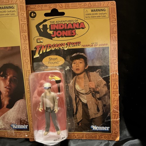 3 Adventures of Indiana Jones - Marion R. -Short R. Figures Kenner DAMAGED BOXES - Picture 4 of 12