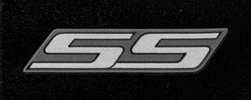NEW! 2007-2009 Trailblazer Floor Mats Black Carpet Embroidered SS Logo Silver 4 - Picture 3 of 12