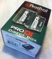Radial ProD2 Stereo Passive Instrument Direct Box - Brand New  Ships Free