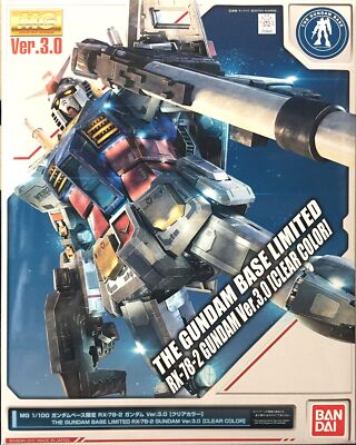 MG 1/100 Gundam Base Limited RX-78-2 Gundam Ver.3.0 Mobile Suit Gundam