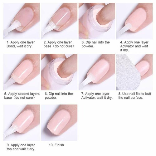 Carol rista Acrylic Dip Liquid Nail Art AU Dipping Powder 10G Buy 3 get 2 FREE - Picture 6 of 45