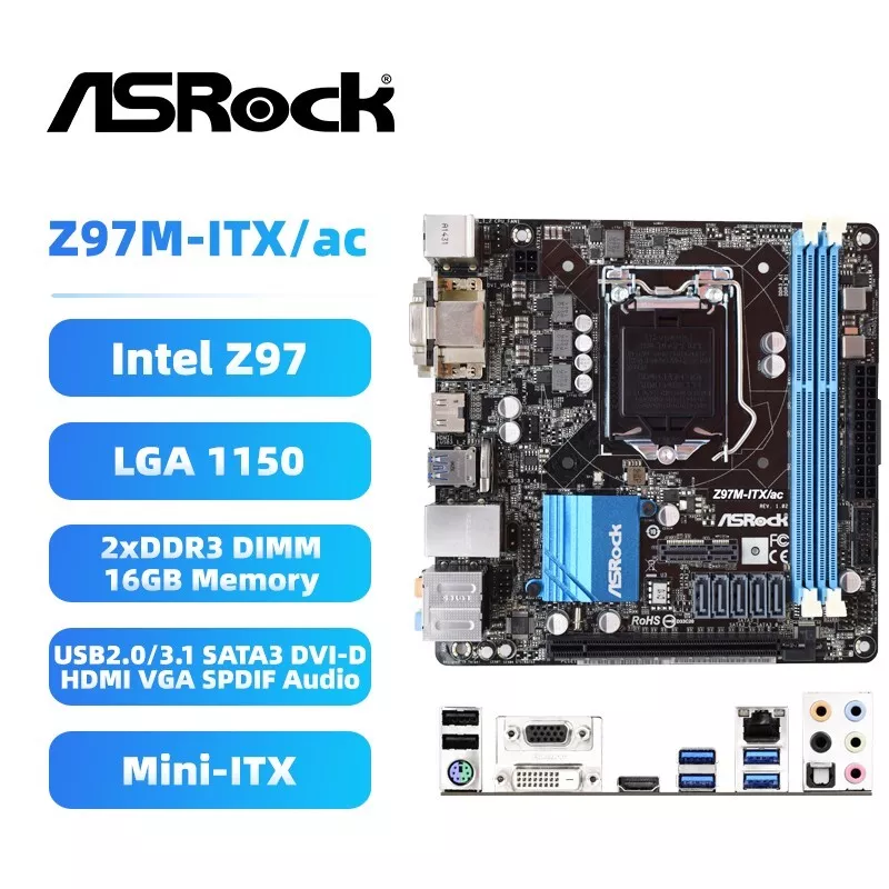 Asrock z97m hotsell