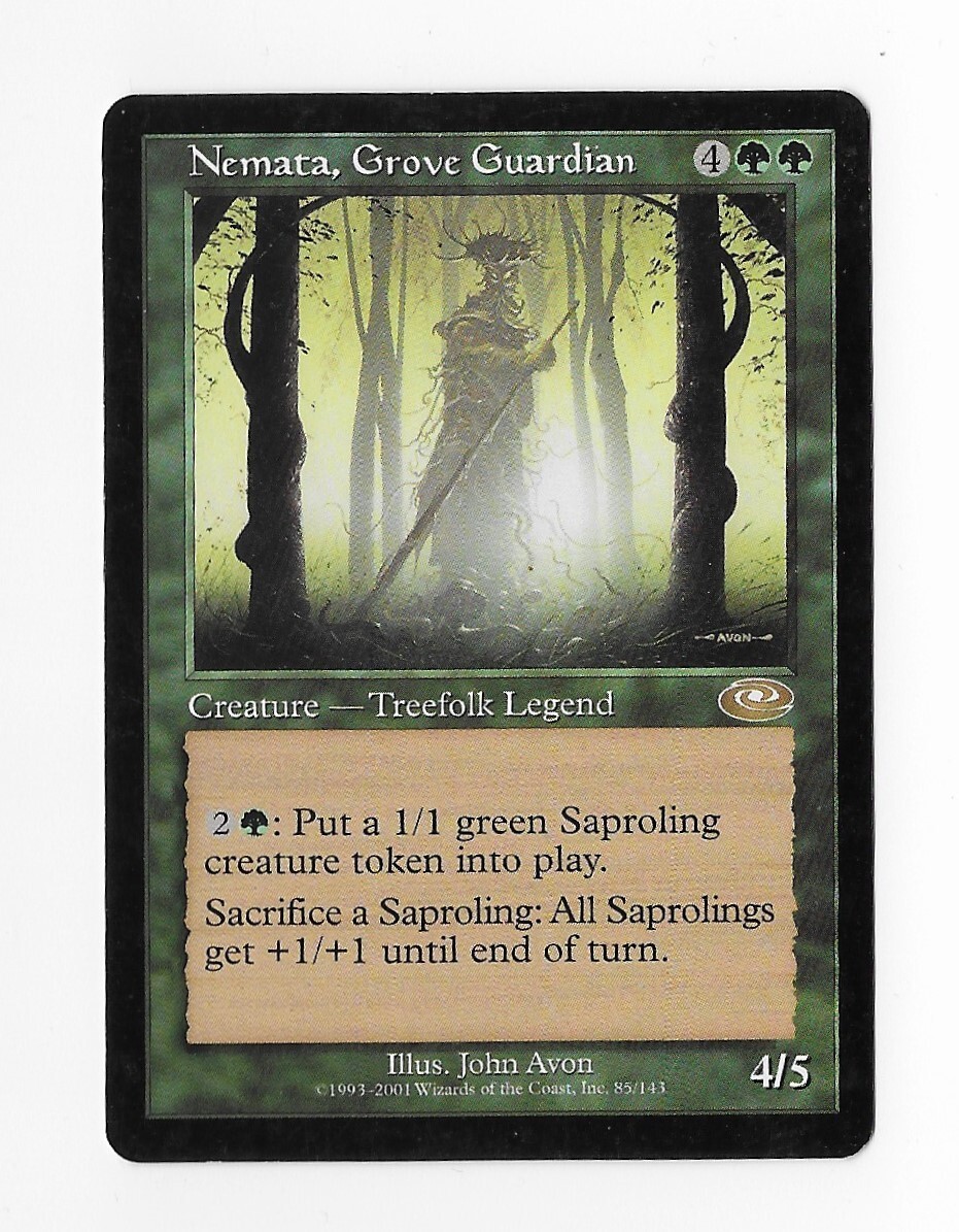 MTG PLANESHIFT NEMATA, GROVE GUARDIAN LP