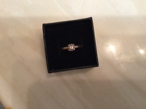 14KYG  .25CT ROUND SOLITAIRE DIAMOND ENGAGEMENT RING, SZ 7, 2.19 GM