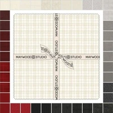 Woolies Flannel By Maywood Studio -Winterberries - 10" Squares Layer Cake