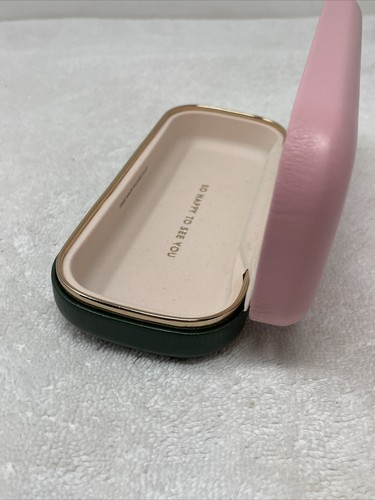 Kate Spade “So Happy To See You” Sunglasses/Eyeglasses Case Pink/ Green CASEONLY - 第 8/9 張圖片