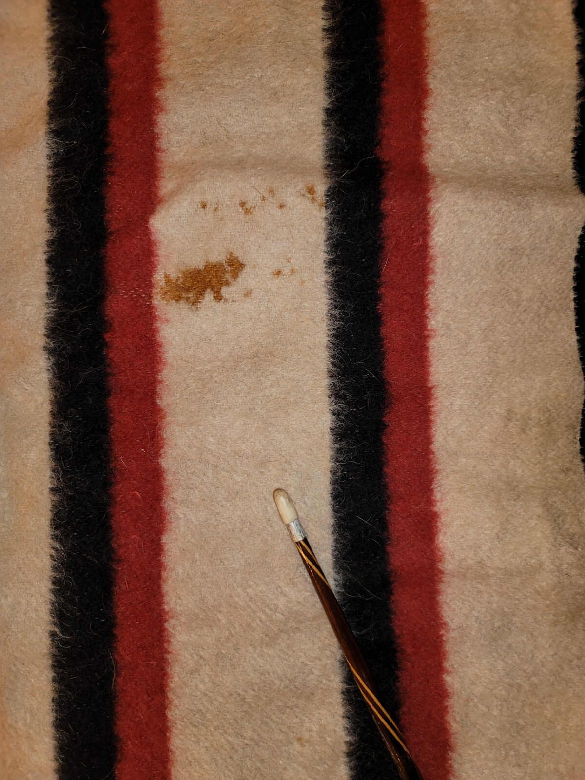 Antique Wool Horse Blanket Native American Small Textile Red Black eBay