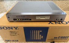 Sony RM-E1000T Video Editing Controller with Mixing Board and Titling Keyboard