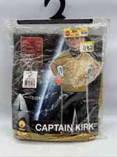 Rubie s Star Trek Captain Kirk Costume Size 12-14 Large with Shirt Pants